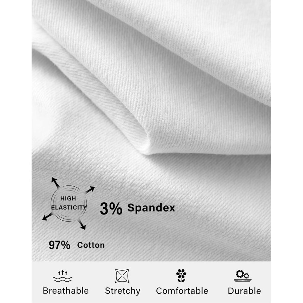 Women's Stretchy High Waisted Capri Jeans with Drawstring Size Large - Picture 4 of 8